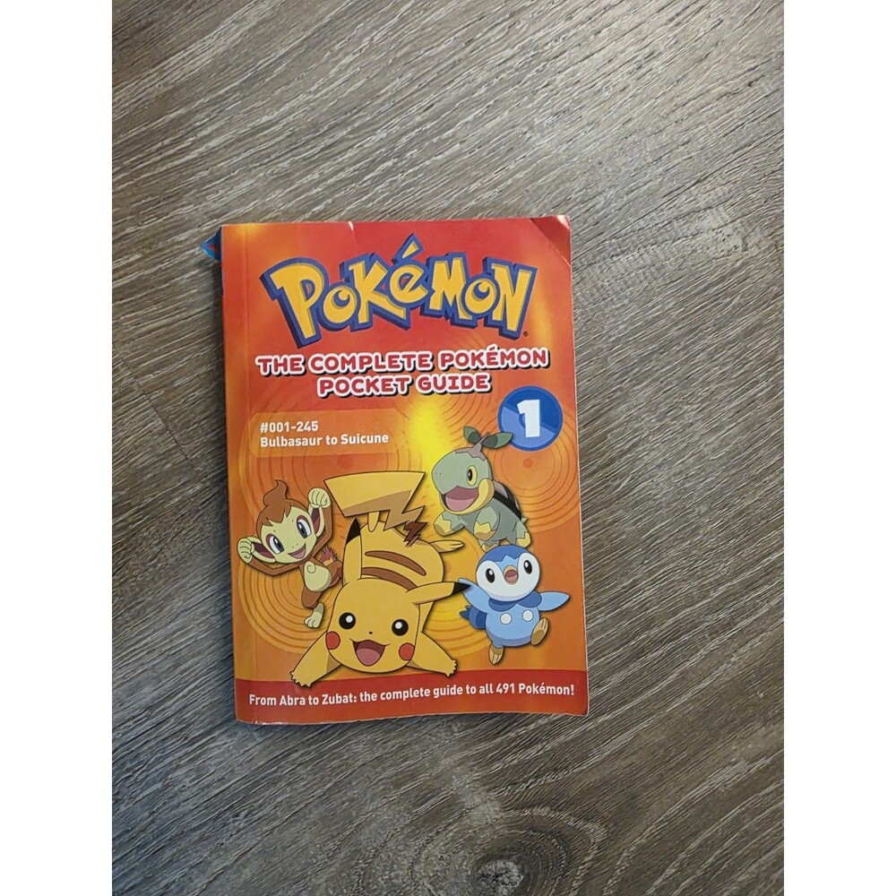 The Complete Pokemon Pocket Guide: Vol. 1 - Paperback, by Media - Good